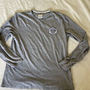 rag & bone Heather Gray Long Sleeve Tee